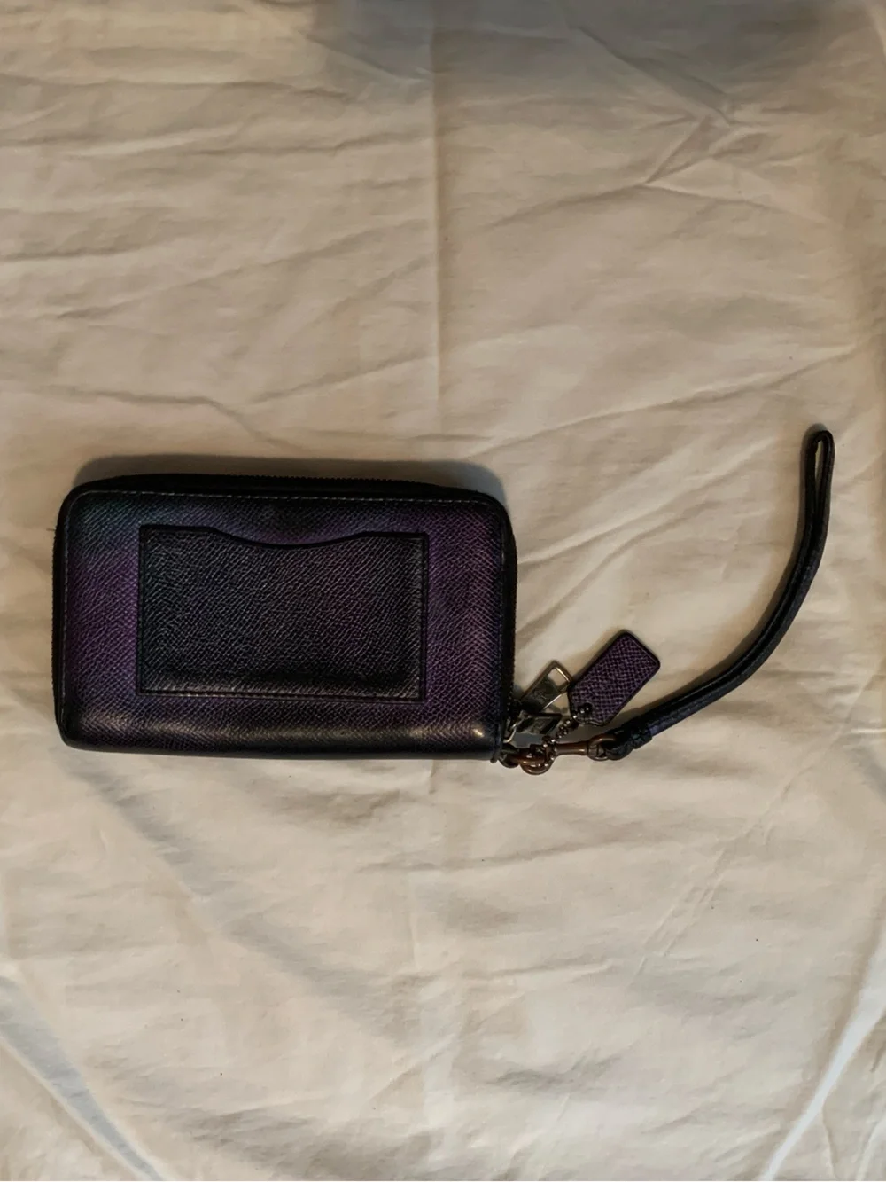 Coach wallet used